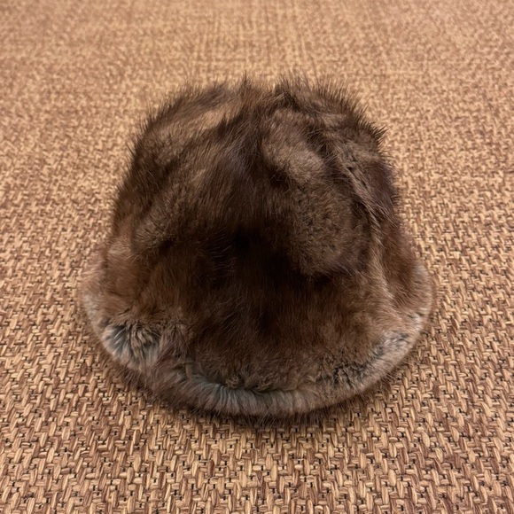 Vintage Rabbit Fur Hat - Picture 1 of 6